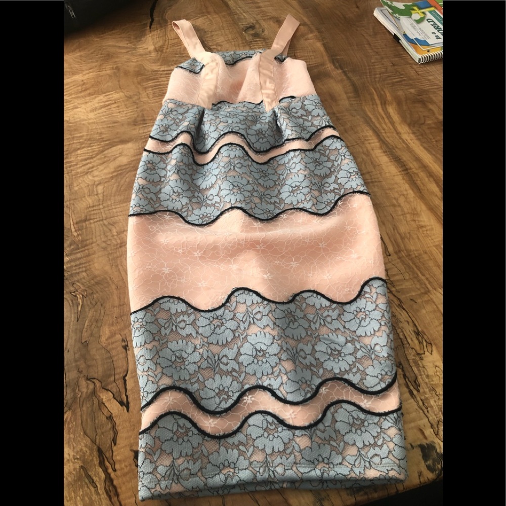 BNWT ASOS lace midi dress size 2